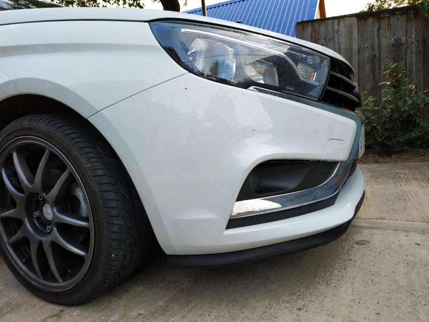 Сплиттер губа Веста