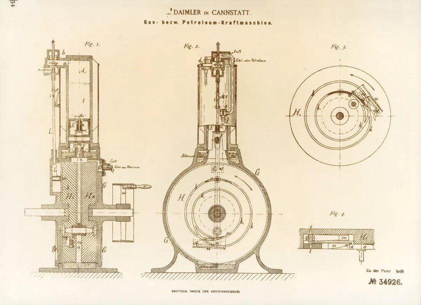 Готтлиб Даймлер двигатель