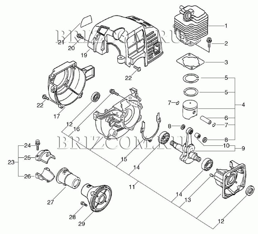 Триммер Эхо SRM 2305si