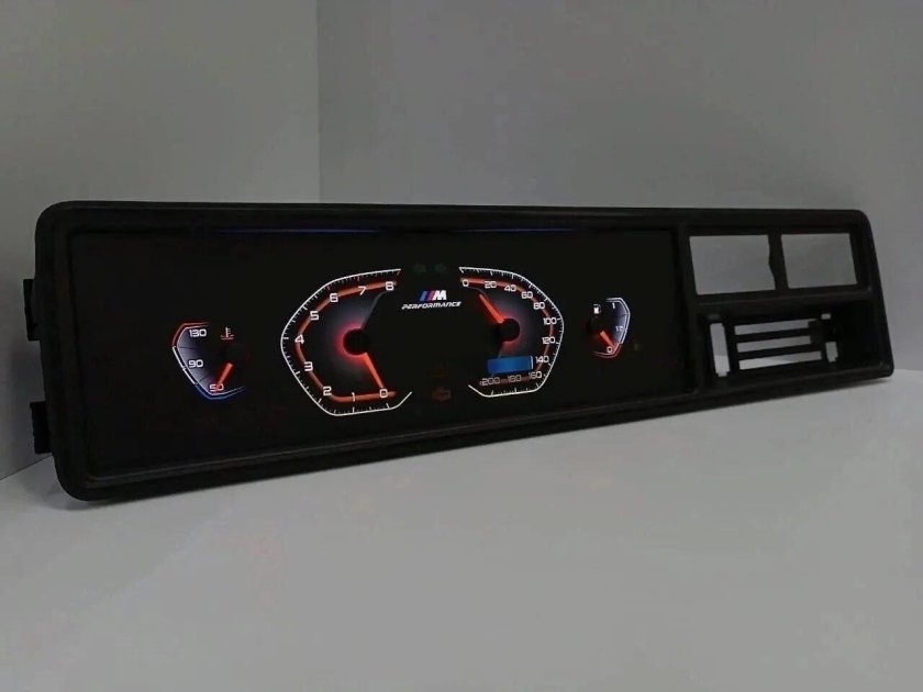 Панель приборов в стиле Мерседес ВАЗ 2107