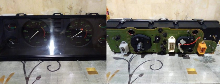 Панель приборов ВАЗ 21 0 7 инжектор