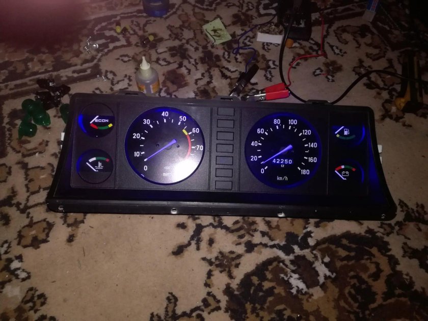 Приборка ВАЗ 2107