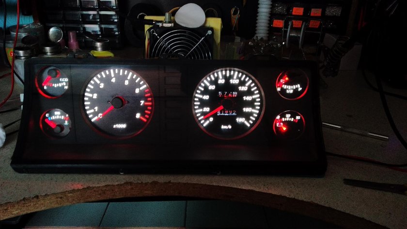 Приборка панели ВАЗ 2107