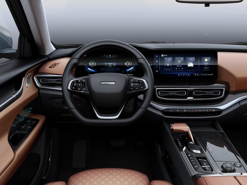 Chery exceed TXL 2021 салон