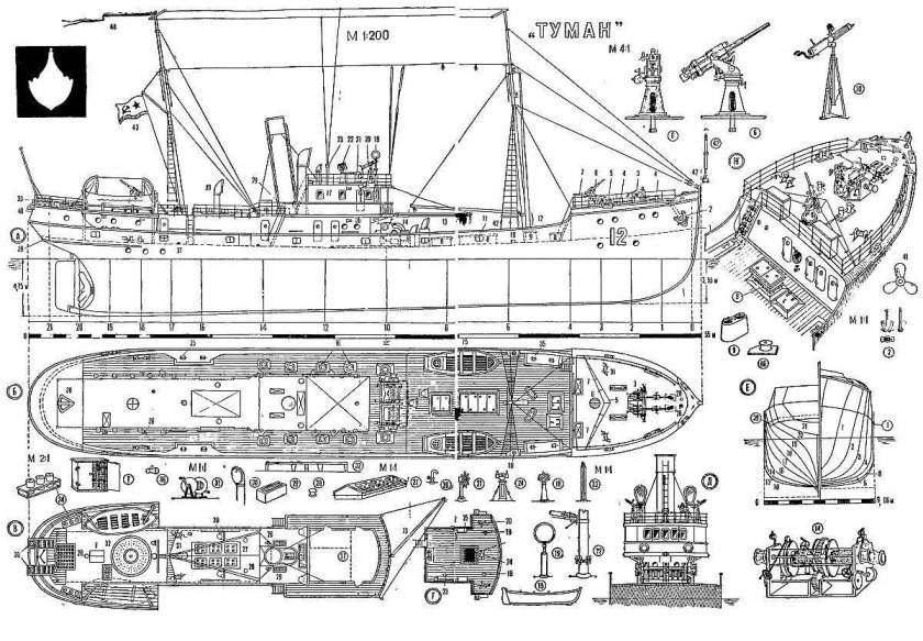 Катер чертежи для судомоделистов