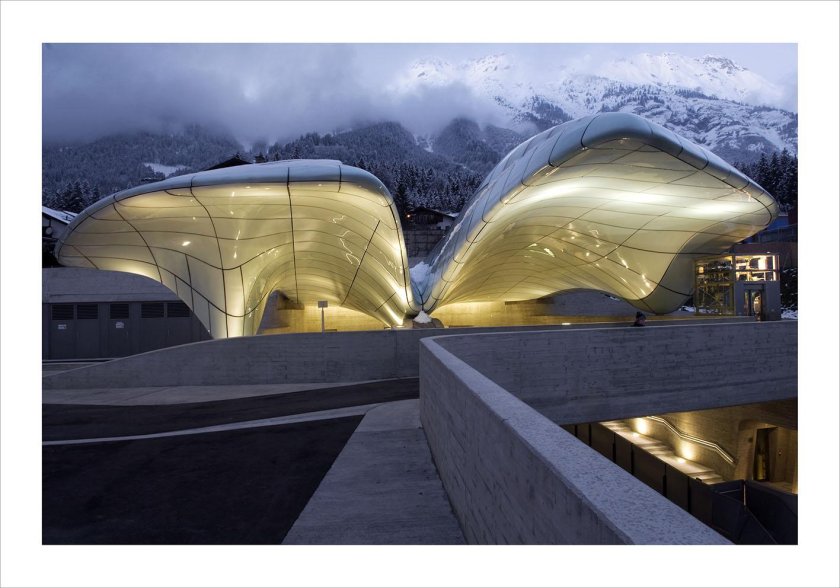 Заха Хадид станция Австрия