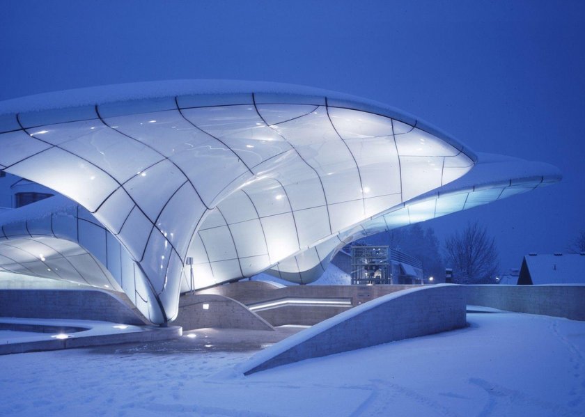 Заха Хадид станция Австрия