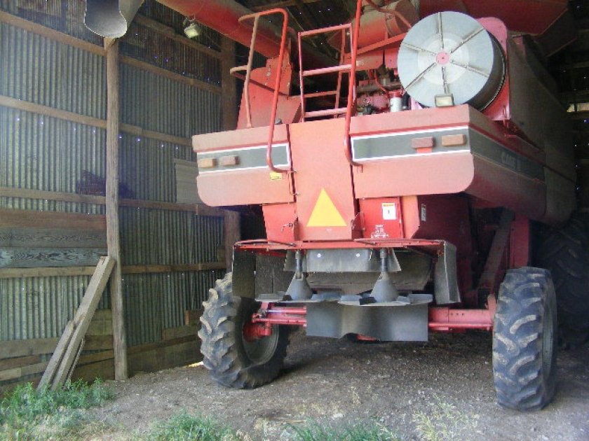 Рисоуборочный комбайн СКР-7 Кубань