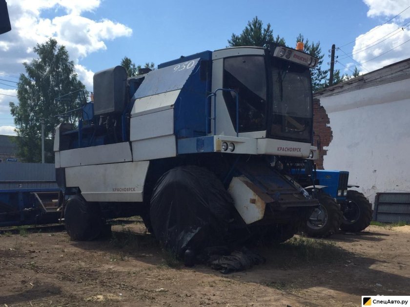 Габариты комбайна Енисей 950
