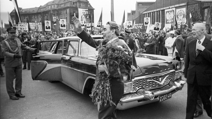 Брежнев в Польше