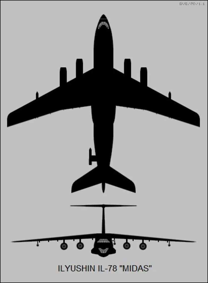 Ил 76 силуэт