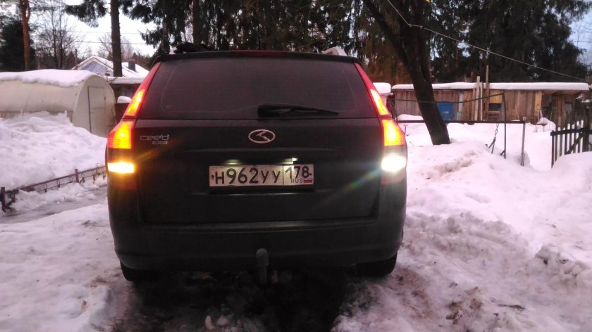 Лампочки заднего хода Kia Ceed ed 2008