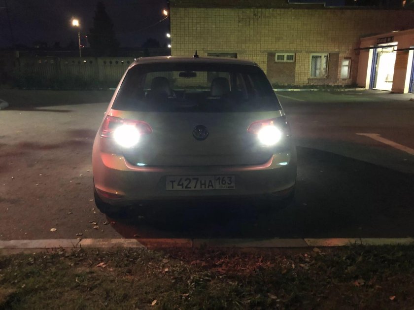 Volkswagen Golf vi лампочка заднего хода