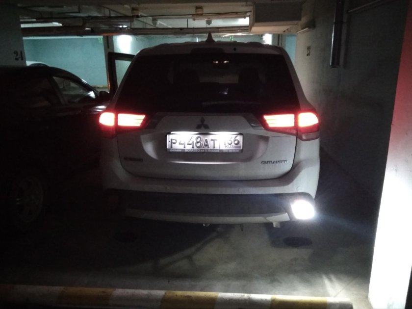 Задний ход Mitsubishi Outlander 3