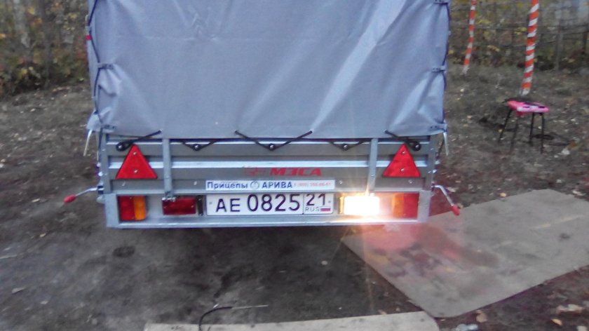 Фонарь заднего хода МЗСА