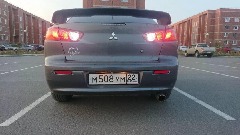 Задний ход Лансер 10