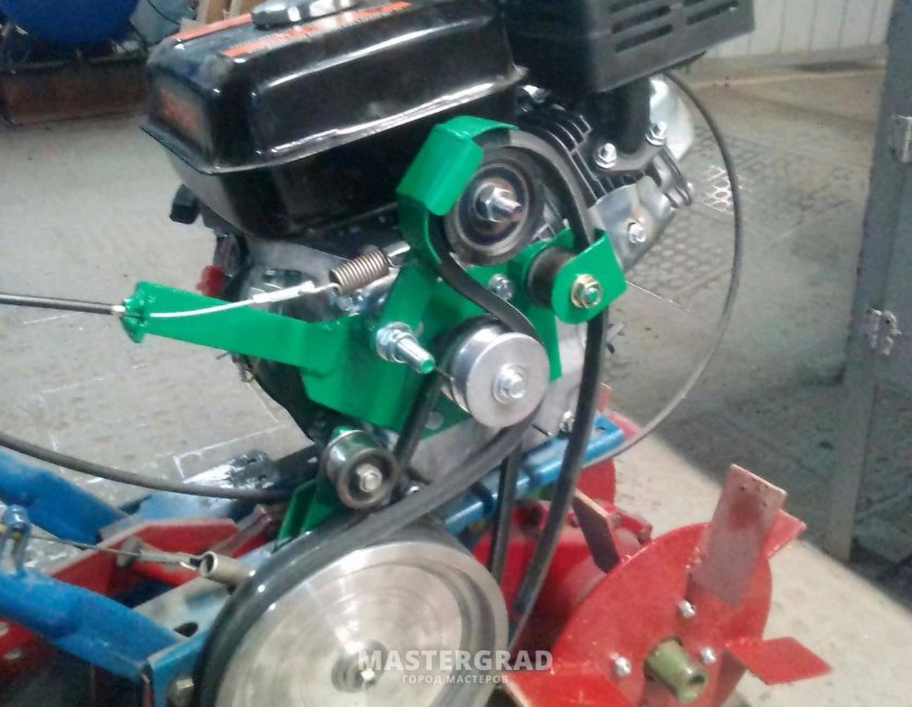 Комплект заднего хода на МК Крот