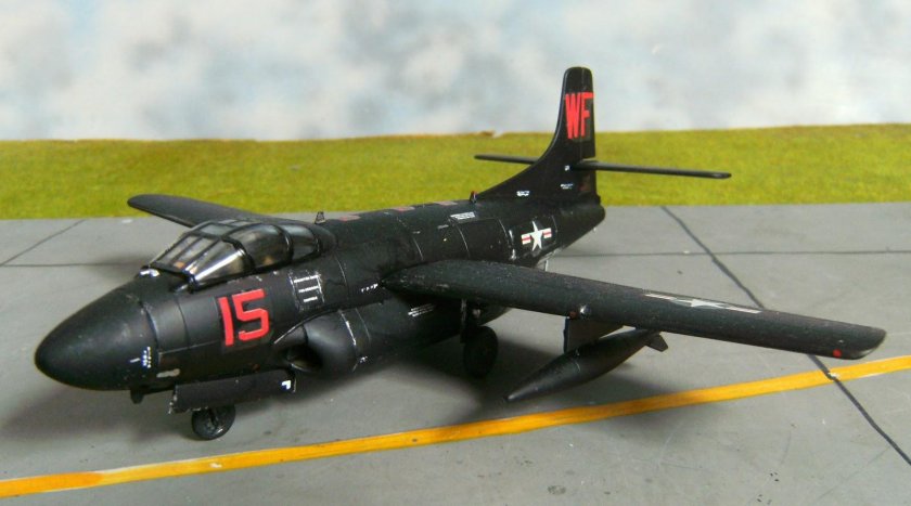 Самолет f3d Skyknight модель