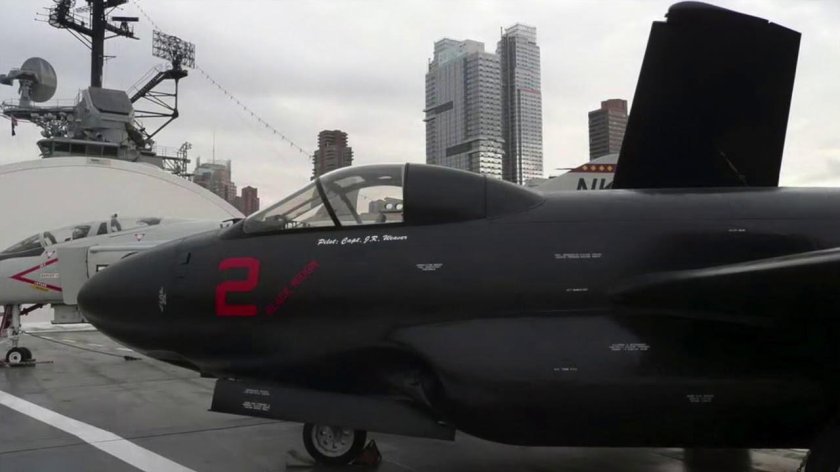 Самолет f3d Skyknight модель