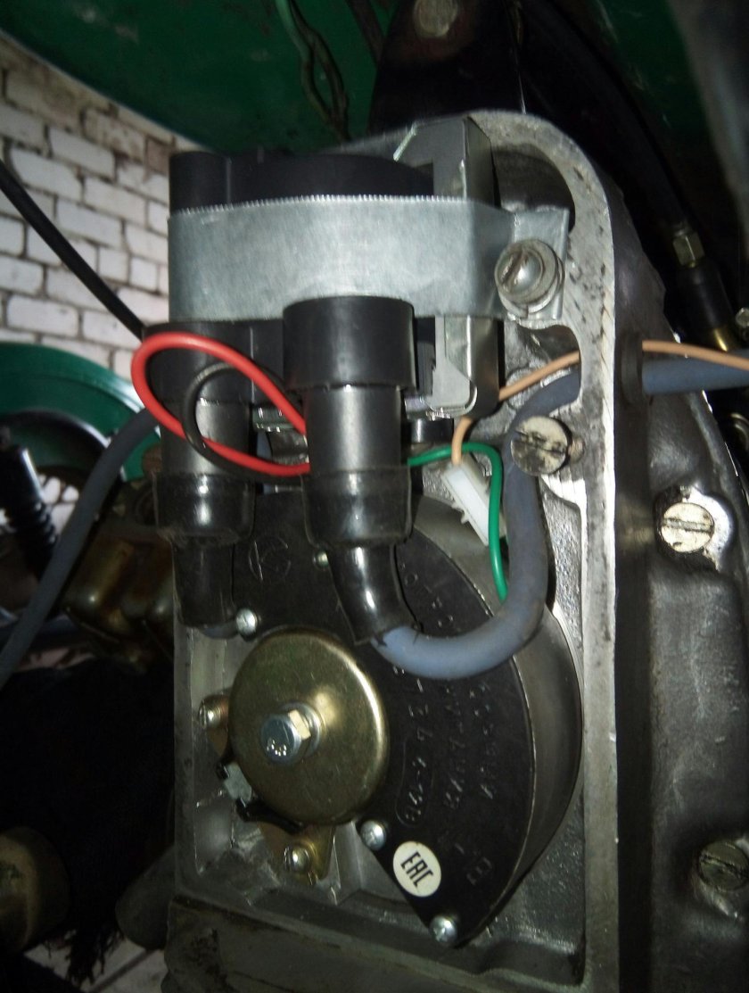 Зажигание на мотоцикл Урал с коммутатором