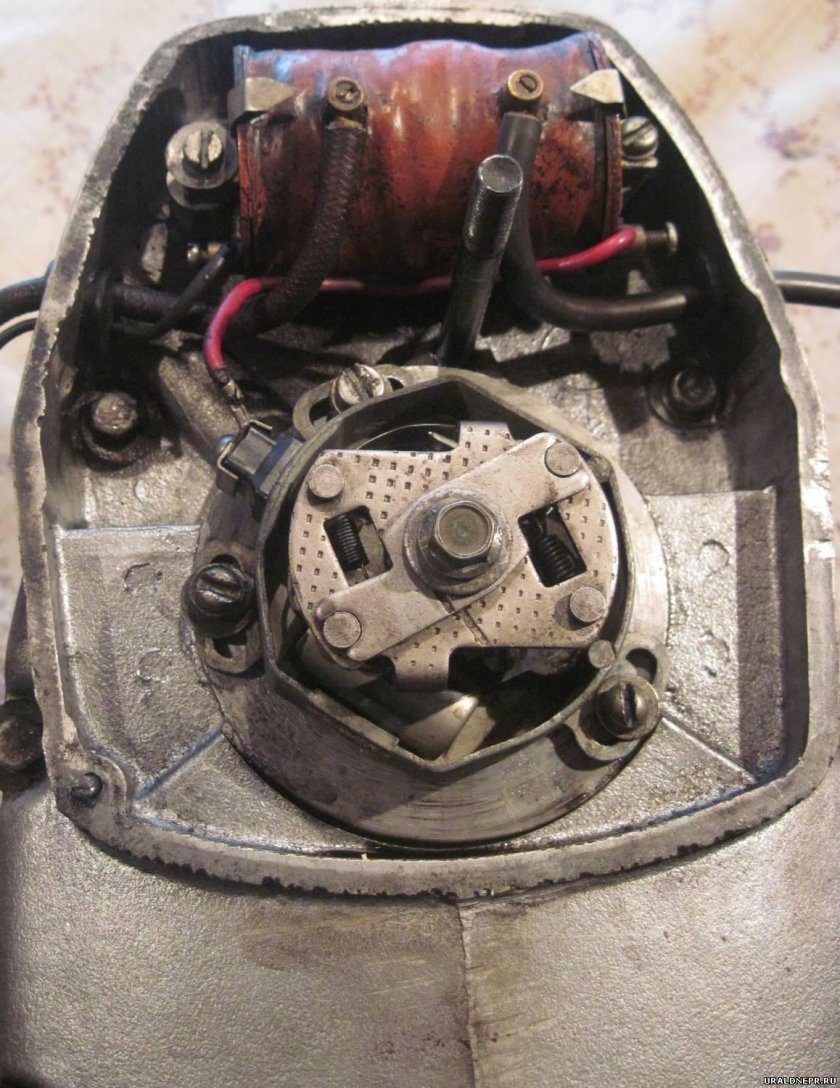 Зажигание мотоцикла Урал 12 вольт