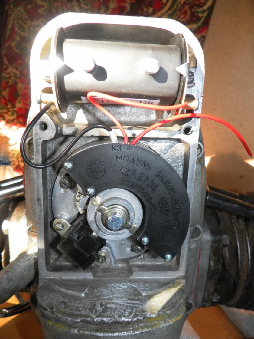 Электронное зажигание на Урал мотоцикл 12 вольт