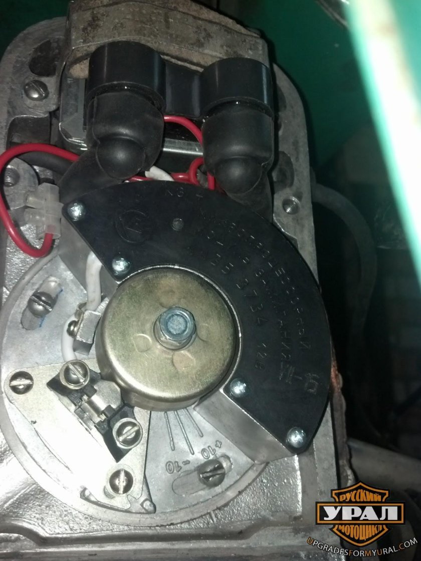 Катушка от газели на мотоцикл Урал
