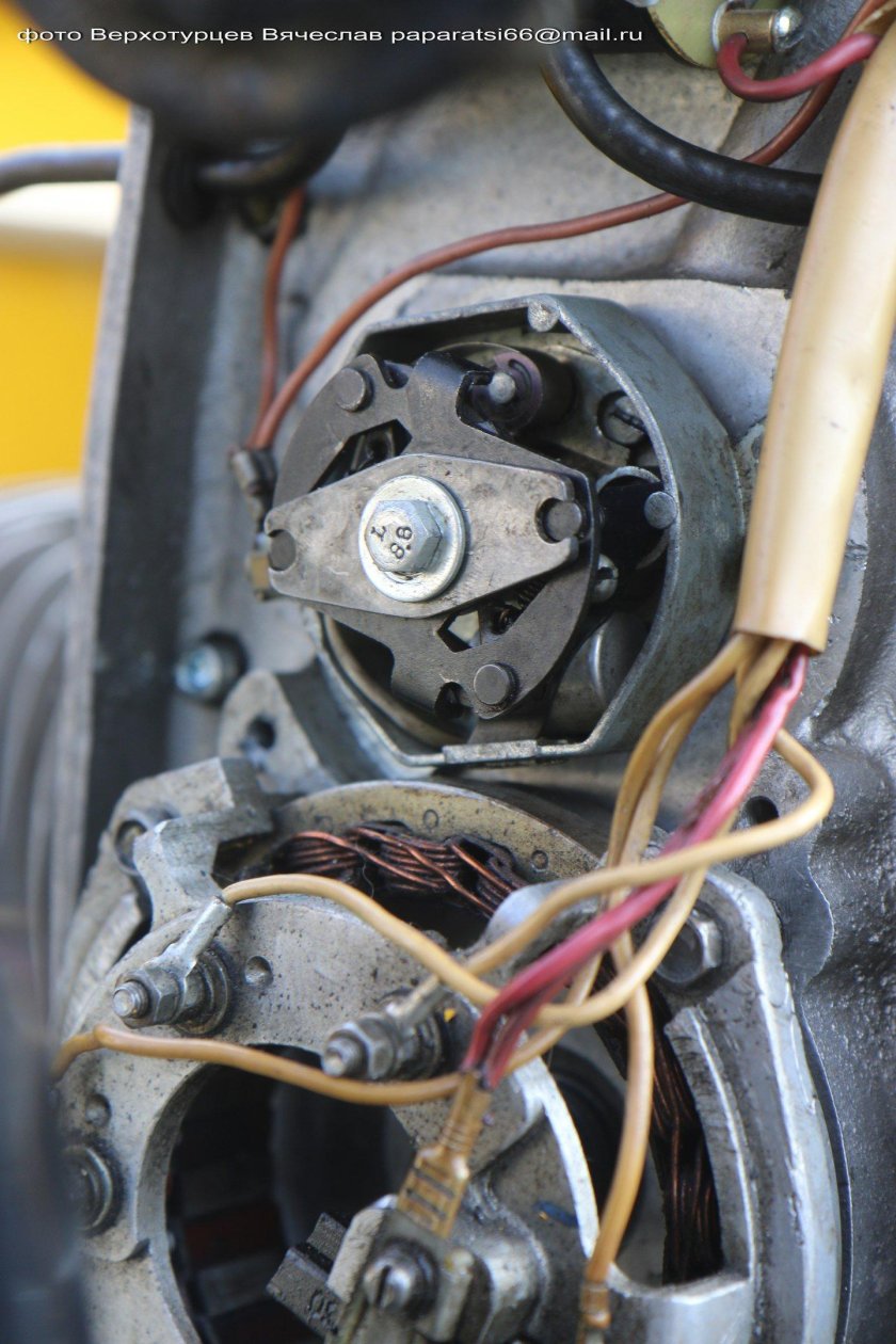 Зажигание мотоцикла Урал 12 вольт