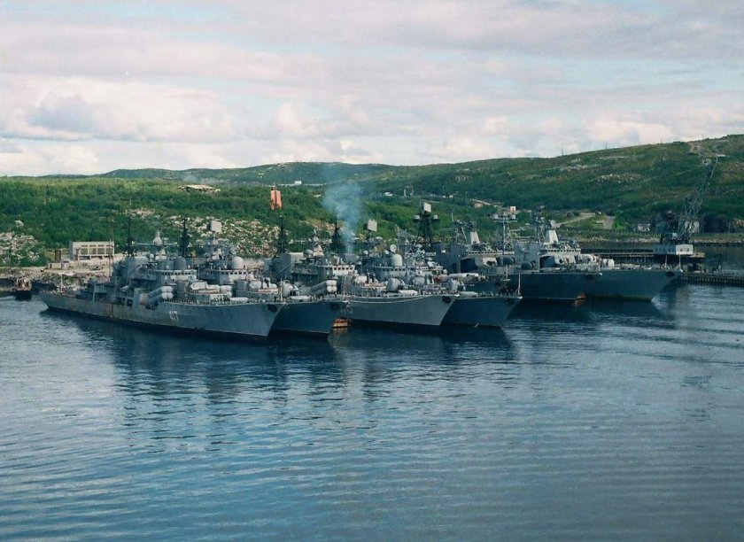 Североморск база ВМФ