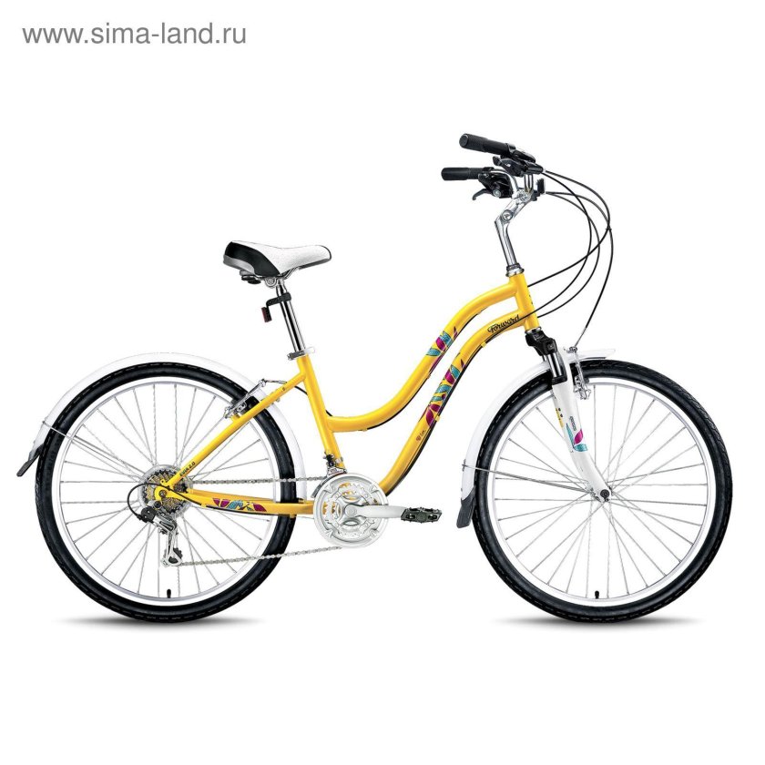 Велосипед forward желтый