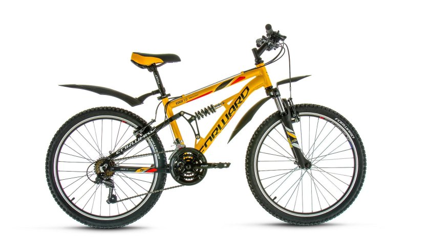 Велосипед forward желтый