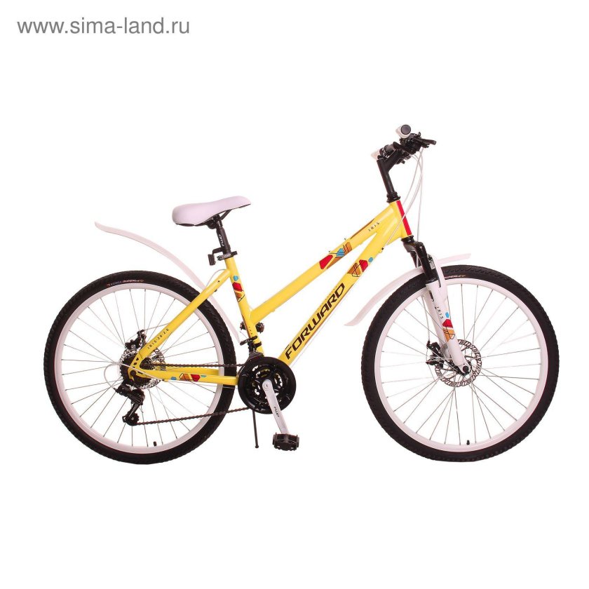Велосипед форвард желтый