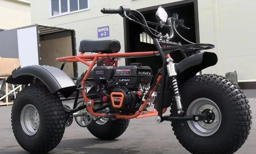 Трицикл сафари-3l-8+ Тритон