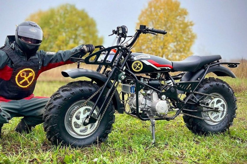 Мотоцикл внедорожный Скаут-2