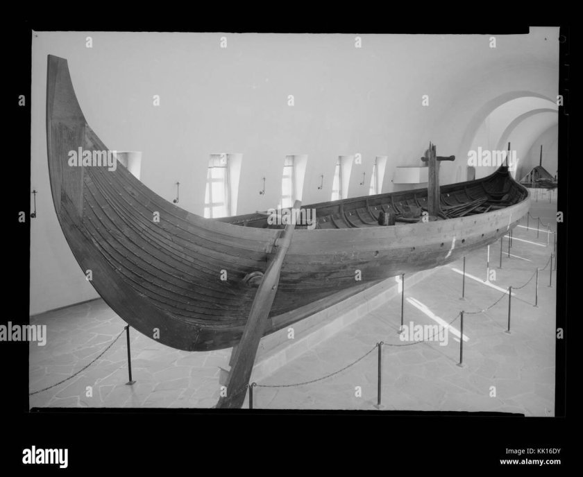 Корабль викингов Осеберг