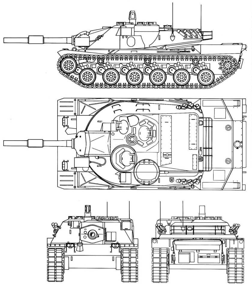 MBT 70 танк