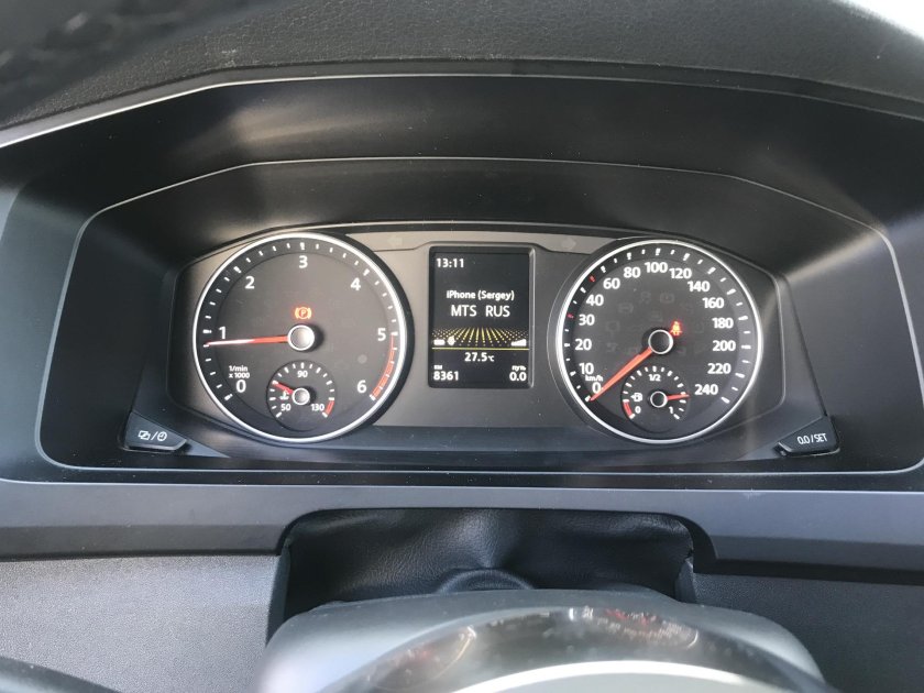 Панель приборов VW t5 Highline