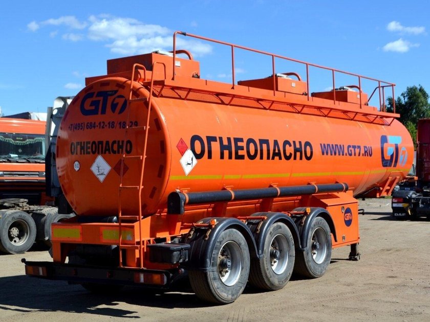 Gt7 ппц 28 полуприцеп цистерна