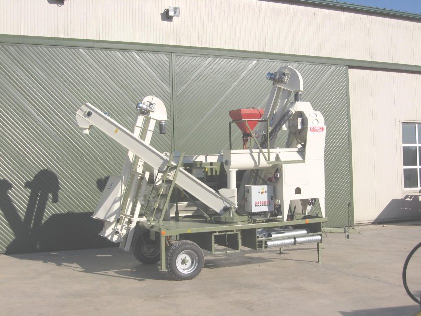 ЗСК-70 зерноочистительный самопередвижной комплекс