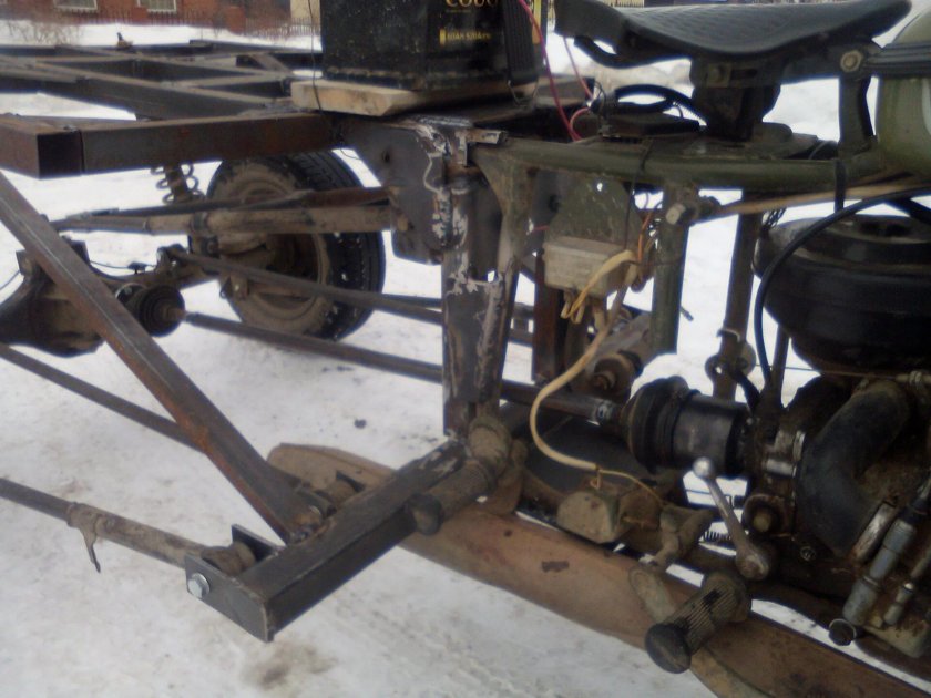 Рама мотоцикла Урал мг-350