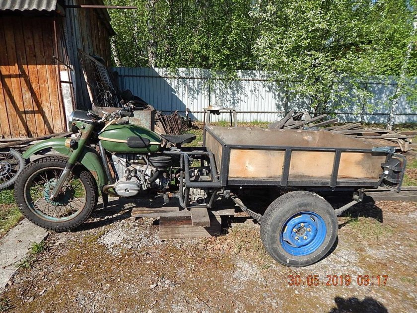 Мотоцикл Урал мг 350 грузовой