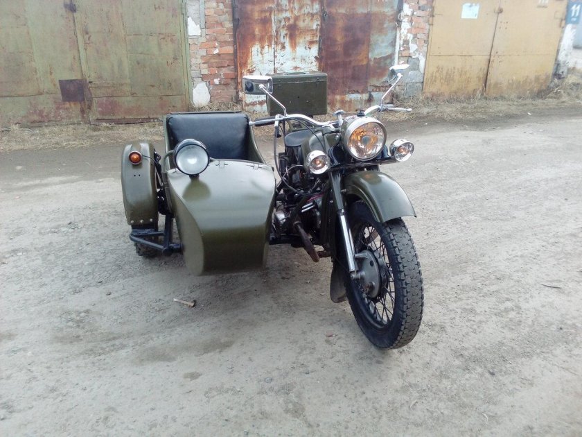 Мотоцикл Урал мг 350 грузовой