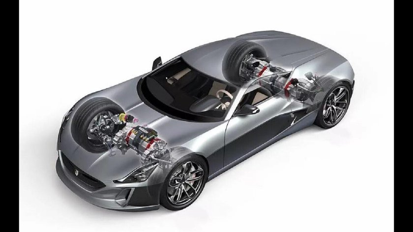 Электродвигатель Римак концепт 2