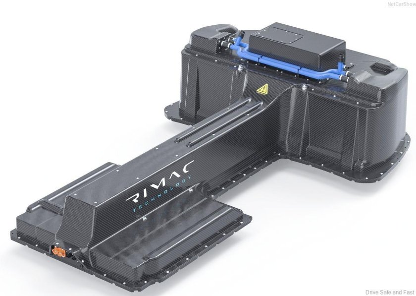 Rimac nevera монокок