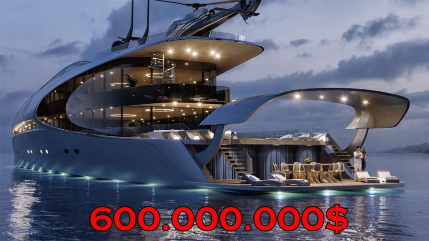 Яхта Адмирал x Force 145 интерьер