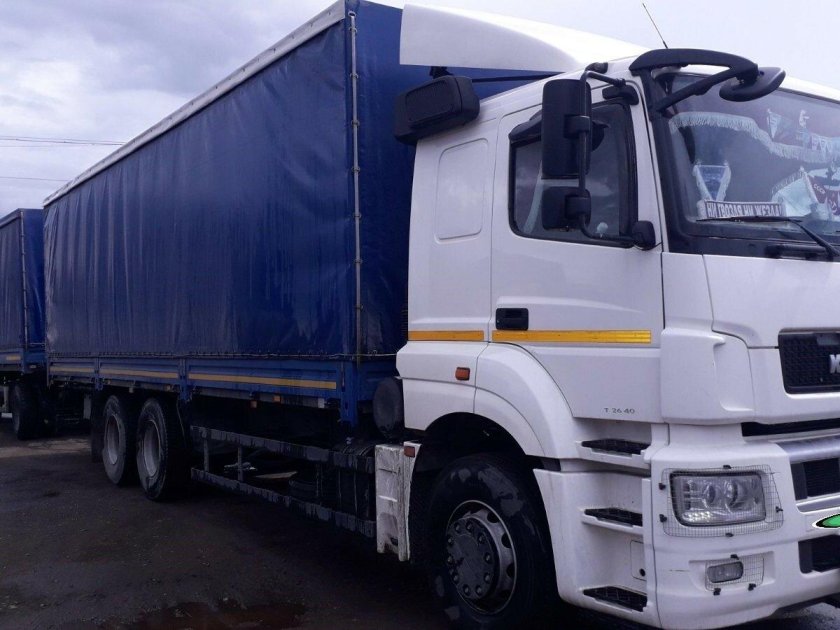 КАМАЗ 65207-87 (s5), экстерьер кабины