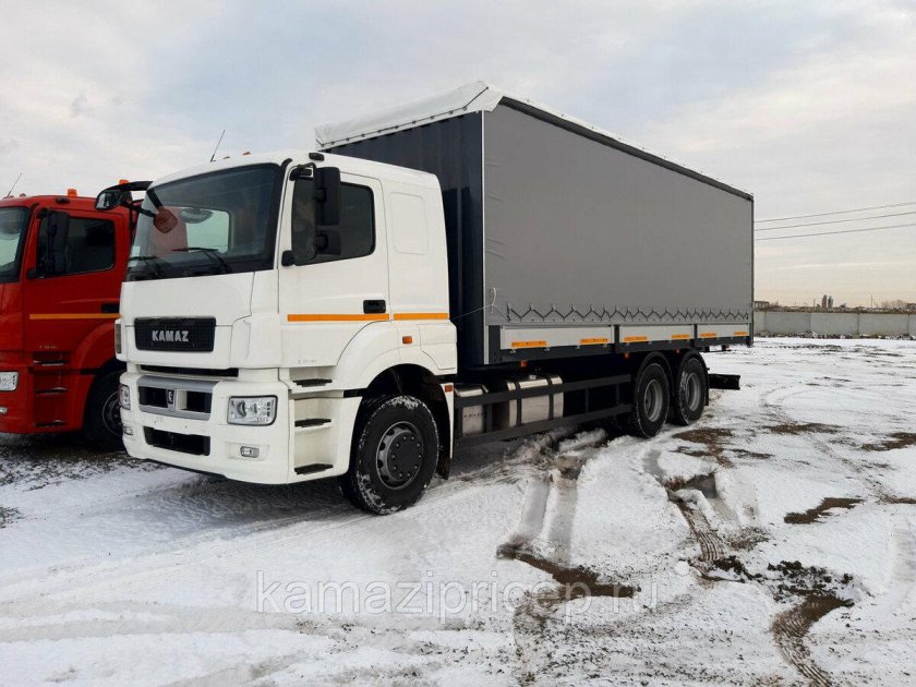 КАМАЗ 65207 бортовой шторный