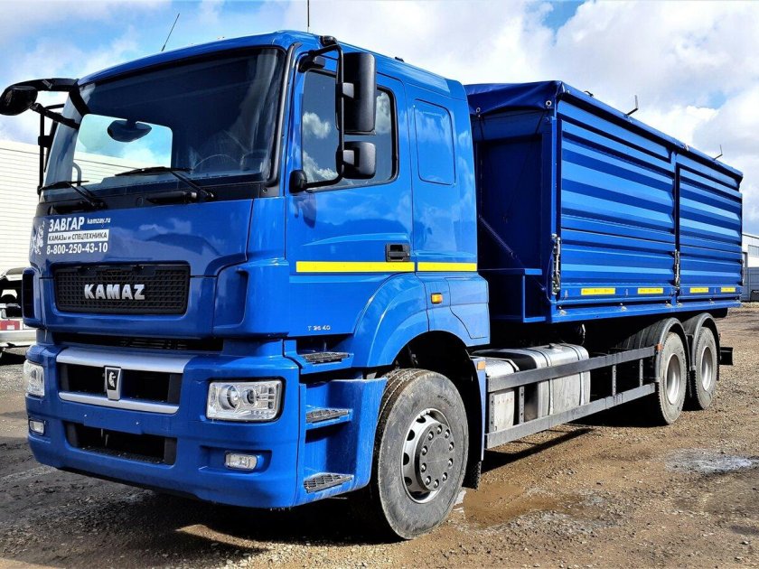 КАМАЗ 65207 зерновоз