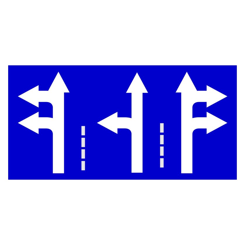 Знак направление движения