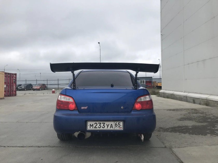 Спойлер на крышку багажника дрифт
